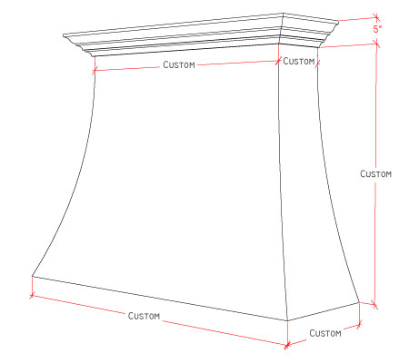 80 canopy hood specifications