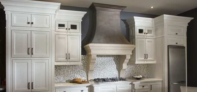 Enhance the look of your kitchen and make cooking fun and healthy with cast stone range hoods