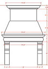 B.2106 range hoods specifications